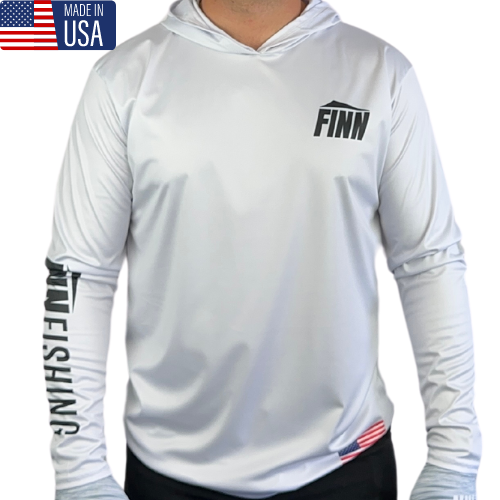 Performance Hooded Sun Shirt - Solid Light Gray