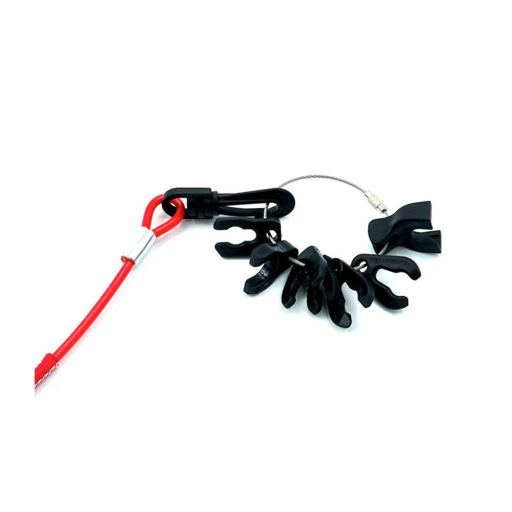 Bassmooch No Coil Kill Switch Safety Lanyard